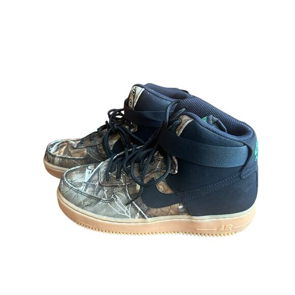 Realtree x Air Force 1 High Brown Camo-AO2410-001. Size:8 - Picture 2 of 7